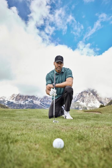 JP1880 Jay-Pi QuickDry Golf Polo Shirt Midnight Green - Polo- & piqueskjorter - Poloskjorte i store størrelser - 2XL-8XL