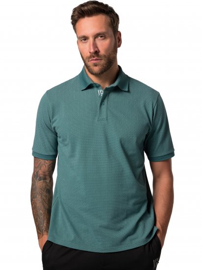 JP1880 Jay-Pi QuickDry Golf Polo Shirt Light Green - Polo- & piqueskjorter - Poloskjorte i store størrelser - 2XL-8XL