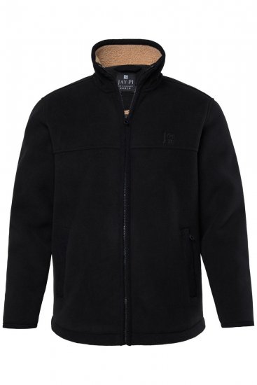 JAY-PI Level 4 Fleece Jacket Black - Sportsklær & turklær - Sportsklær till herre i store størrelser