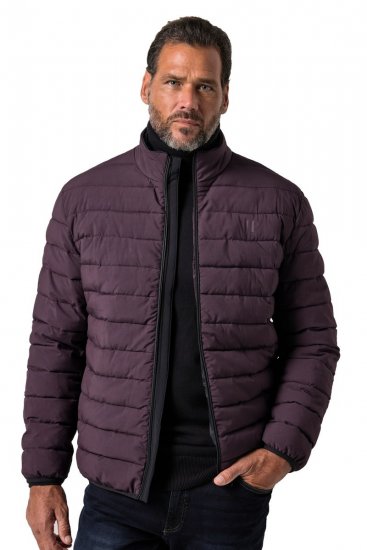 JP1880 828991 Quiltet jakke med ståkrage Plomme - Jakker - Store jakker - 2XL-12XL
