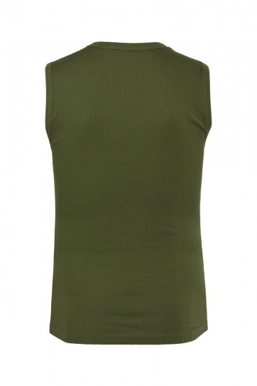JP1880 Undershirt Rib Jersey Green - T-skjorter - Store T-skjorter - 2XL-14XL