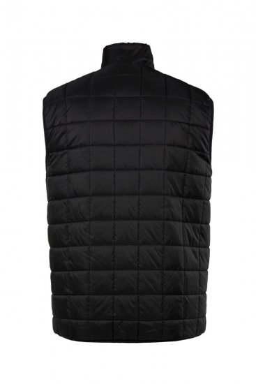 Jay-Pi 829716 Vendbar vest med teddy Svart - Jakker - Store jakker - 2XL-12XL