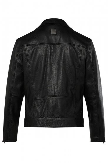 JP1880 830586 Bikerjakke i lammenappa Svart - Jakker - Store jakker - 2XL-12XL