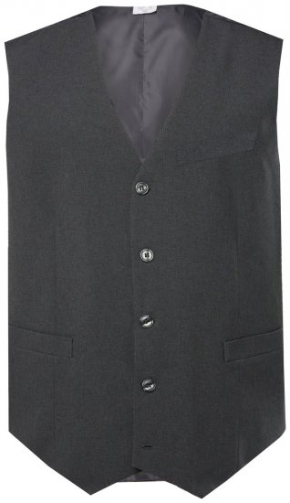 Men+ 668 Madrid Dressvest Antrasitt - Dresser og blazere - Dresser i store størrelser