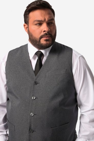Men+ 668 Madrid Dressvest Antrasitt - Dresser og blazere - Dresser i store størrelser