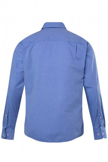 Men+ 753 Langermet Business-skjorte med klassisk krage Lyseblå - Skjorter - Store skjorter - 2XL-8XL