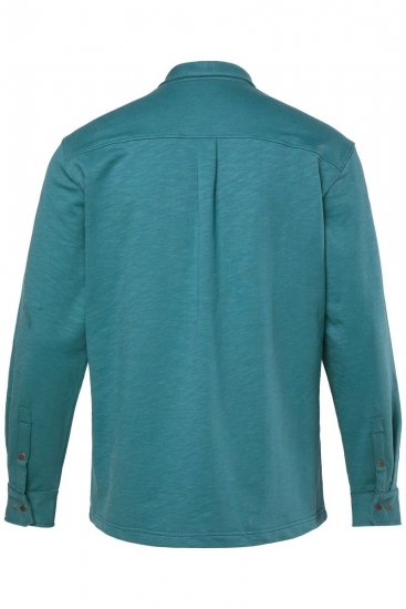 JP1880 Jersey Shirt Long Sleeve Modern Fit Blue - Skjorter - Store skjorter - 2XL-8XL