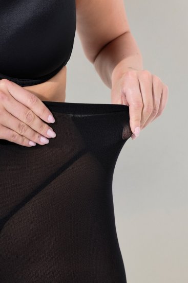 Ulla Popken 831196 Overknee-strømper 80 den Svart - Strømpebukser & sokker - 