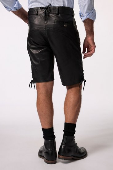 JP1880 831257 Skinnshorts i nappa Svart - Shorts - Store shorts - W40-W60
