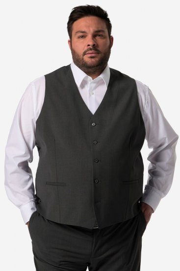 Men+ 472 Barcelona Dressvest Antrasitt - Dresser og blazere - Dresser i store størrelser