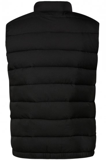 Men+ 578 Quiltet vest med ståkrage Svart - Jakker - Store jakker - 2XL-12XL
