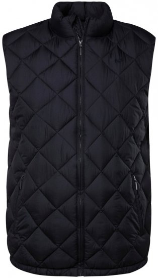 Men+ 578 Quiltet vest med ståkrage Mørkeblå - Jakker - Store jakker - 2XL-12XL