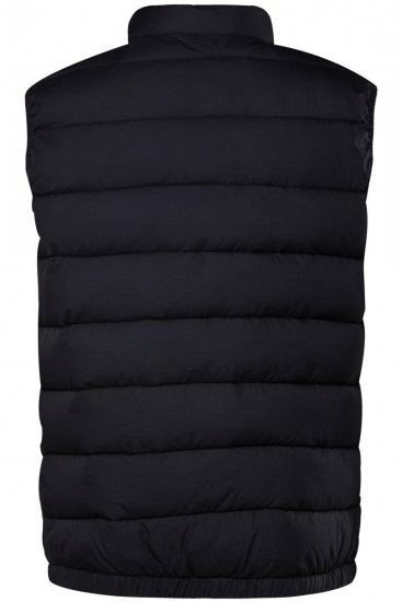 Men+ 578 Quiltet vest med ståkrage Mørkeblå - Jakker - Store jakker - 2XL-12XL