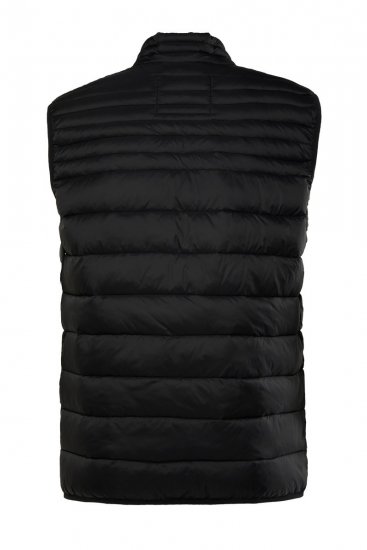 Boston Park 583 Quiltet vest med ståkrage Svart - Jakker - Store jakker - 2XL-12XL