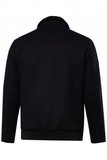 JP1880 831627 Bomberjakke i ullmiks Mørkeblå - Jakker - Store jakker - 2XL-12XL