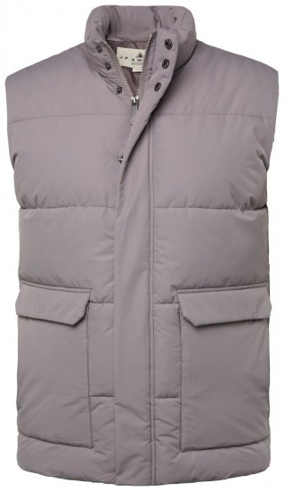 JP1880 831639 Quiltet vest i resirkulert polyester Mørkegrå - Jakker - Store jakker - 2XL-12XL