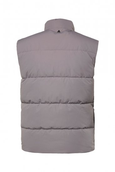 JP1880 831639 Quiltet vest i resirkulert polyester Mørkegrå - Jakker - Store jakker - 2XL-12XL