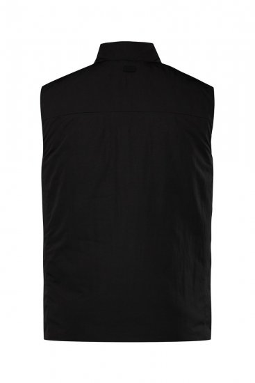 STHUGE 831824 Quiltet vest i resirkulert materiale Svart - Jakker - Store jakker - 2XL-12XL