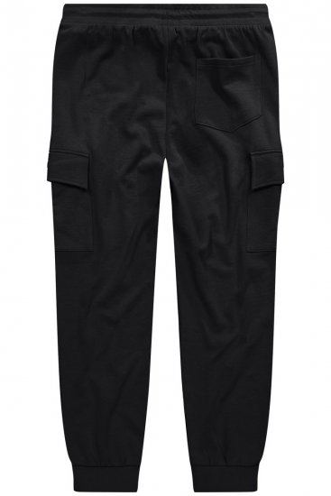 Men+ 113 Joggebukse med cargolommer Svart - Sweatbukser og-shorts - Sweatbukser og Sweatshorts 2XL-12XL