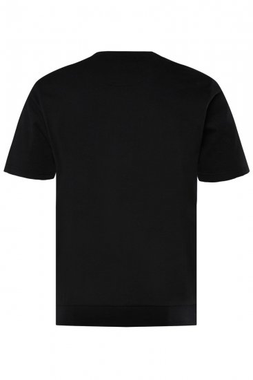 Men+ 148 T-skjorte bellyfit Julenisse på motorsykkel Svart - T-skjorter - Store T-skjorter - 2XL-14XL