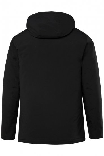 JP1880 832202 Feltjakke med hette Svart TALL - TALL jakker - TALL jakker med ekstra lengde