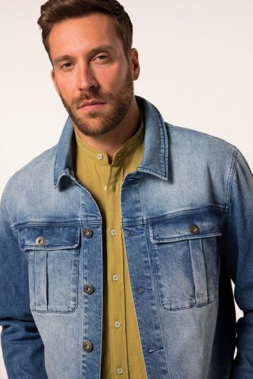 JP1880 832510 Stretch Jeansjakke Indigoblå - Jakker - Store jakker - 2XL-12XL