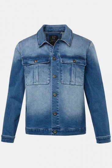 JP1880 832510 Stretch Jeansjakke Indigoblå - Jakker - Store jakker - 2XL-12XL