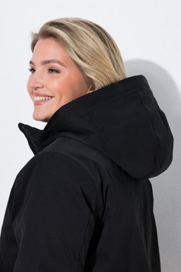 Ulla Popken 833341 Funksjonsjakke Svart - Jakker - Damejakker i store størrelser