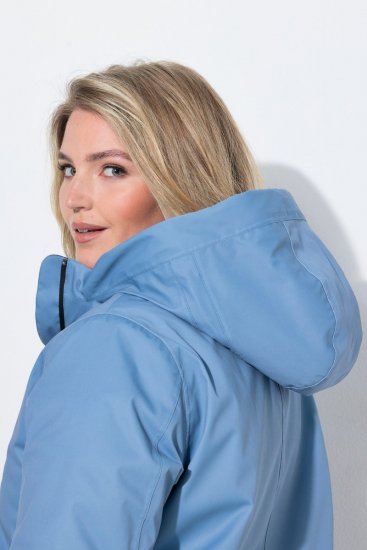 Ulla Popken 833341 Funksjonsjakke Gråblå - Jakker - Damejakker i store størrelser