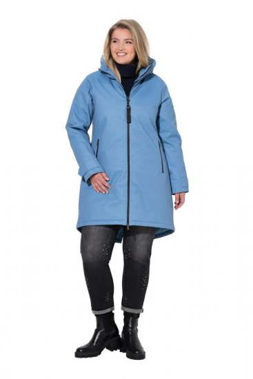 Ulla Popken 833341 Funksjonsjakke Gråblå - Jakker - Damejakker i store størrelser