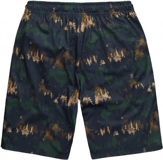 JP1880 Jay-Pi Bermuda QuickDry Mesh Fitness Shorts Khaki - Sportsklær & turklær - Sportsklær till herre i store størrelser