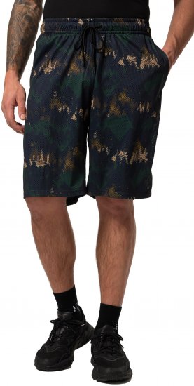 JP1880 Jay-Pi Bermuda QuickDry Mesh Fitness Shorts Khaki - Sportsklær & turklær - Sportsklær till herre i store størrelser