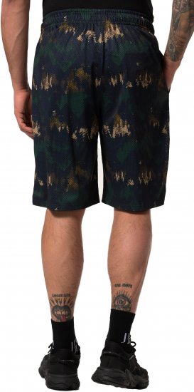 JP1880 Jay-Pi Bermuda QuickDry Mesh Fitness Shorts Khaki - Sportsklær & turklær - Sportsklær till herre i store størrelser