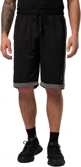 JP1880 Jay-Pi Bermuda QuickDry Mesh Fitness Shorts Black - Sportsklær & turklær - Sportsklær till herre i store størrelser