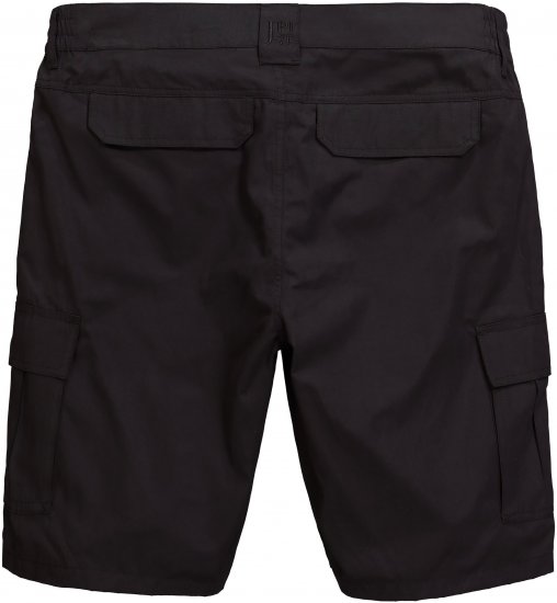 JP1880 Jay-Pi Bermuda QuickDry Cargo Shorts Black - Sportsklær & turklær - Sportsklær till herre i store størrelser