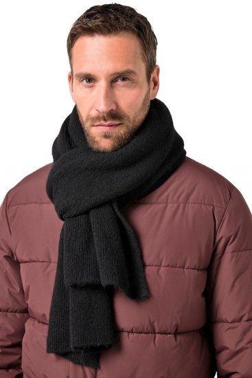 JP1880 834031 Strikket skjerf Svart - Skjerf - 