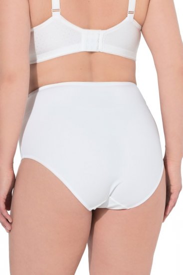 Ulla Popken 834307 Formende truser med blonder Benhvit - Shapewear - 