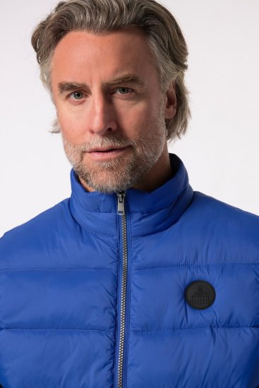 Boston Park 460 Quiltet vest med ståkrage Blå - Jakker - Store jakker - 2XL-12XL