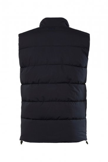 JP1880 834648 Quiltet vest med ståkrage Mørkeblå - Jakker - Store jakker - 2XL-12XL