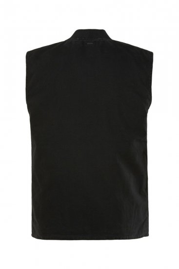 JP1880 834734 Canvasvest Svart - Jakker - Store jakker - 2XL-12XL