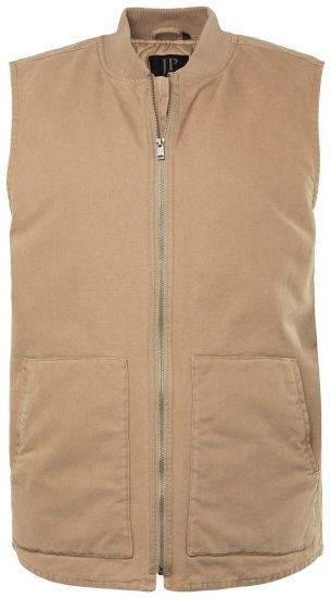 JP1880 834734 Canvasvest Mørkebeige - Jakker - Store jakker - 2XL-12XL