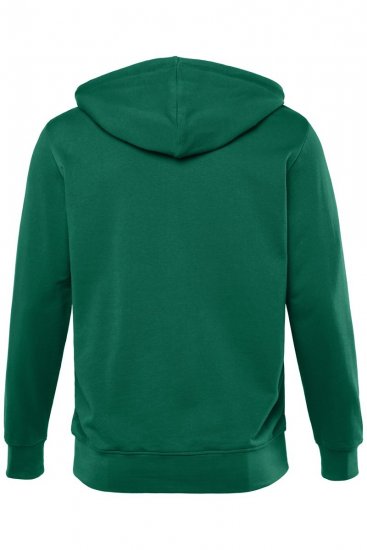 Men+ 851 Hettejakke Grønn - Gensere og hettegensere - Store hettegensere - 2XL-14XL