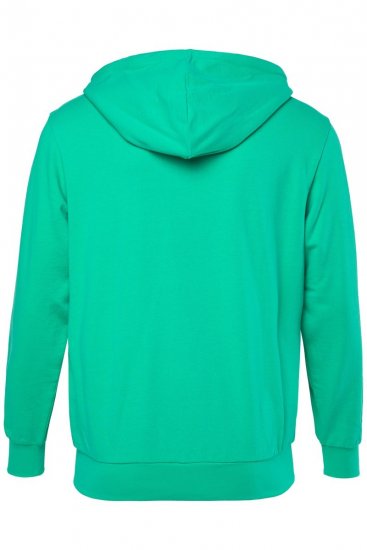 Men+ 851 Hettejakke Smaragdgrønn - Gensere og hettegensere - Store hettegensere - 2XL-14XL