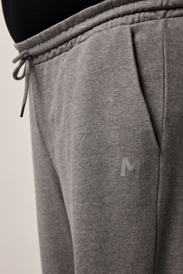 Men+ 852 Joggebukse Gråmelert - Sweatbukser og-shorts - Sweatbukser og Sweatshorts 2XL-12XL