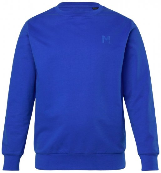 Men+ 865 Collegegenser Koboltblå - Gensere og hettegensere - Store hettegensere - 2XL-14XL
