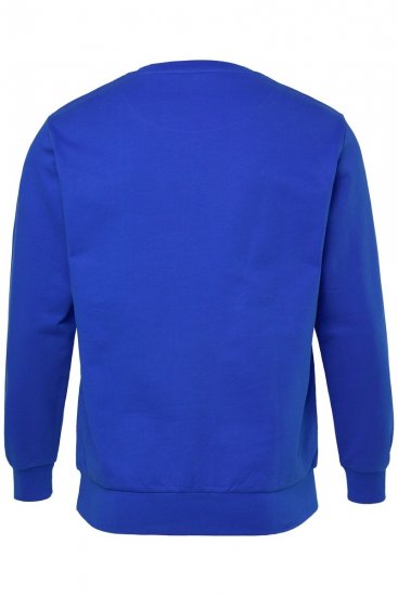 Men+ 865 Collegegenser Koboltblå - Gensere og hettegensere - Store hettegensere - 2XL-14XL