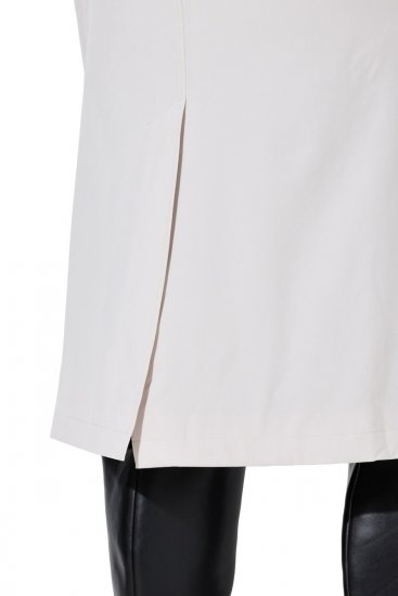Ulla Popken 834990 Trenchcoat Taupe - Frakker - Kåper i store størrelser