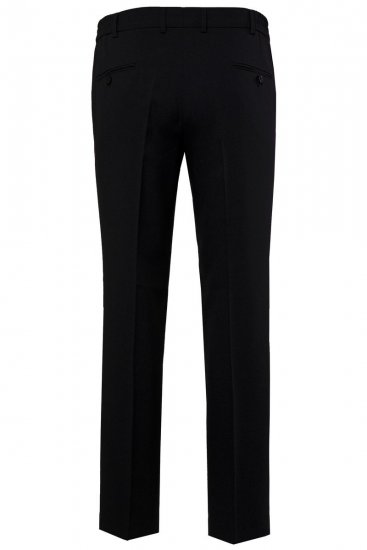 Men+ 066 Porto Dressbukser bellyfit Svart - Dresser og blazere - Dresser i store størrelser