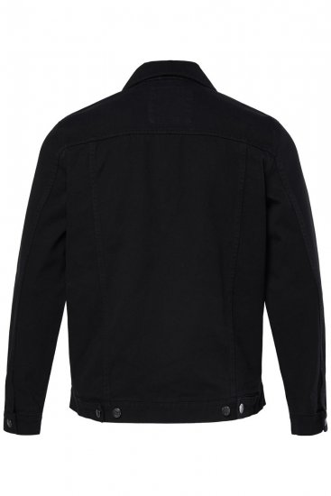 Men+ 446 Jeansjakke med brystlommer Svart - Jakker - Store jakker - 2XL-12XL