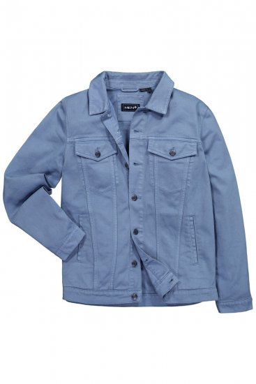 Men+ 446 Jeansjakke med brystlommer Denimblå - Jakker - Store jakker - 2XL-12XL